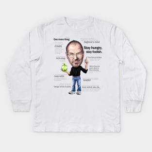 Jobs Kids Long Sleeve T-Shirt